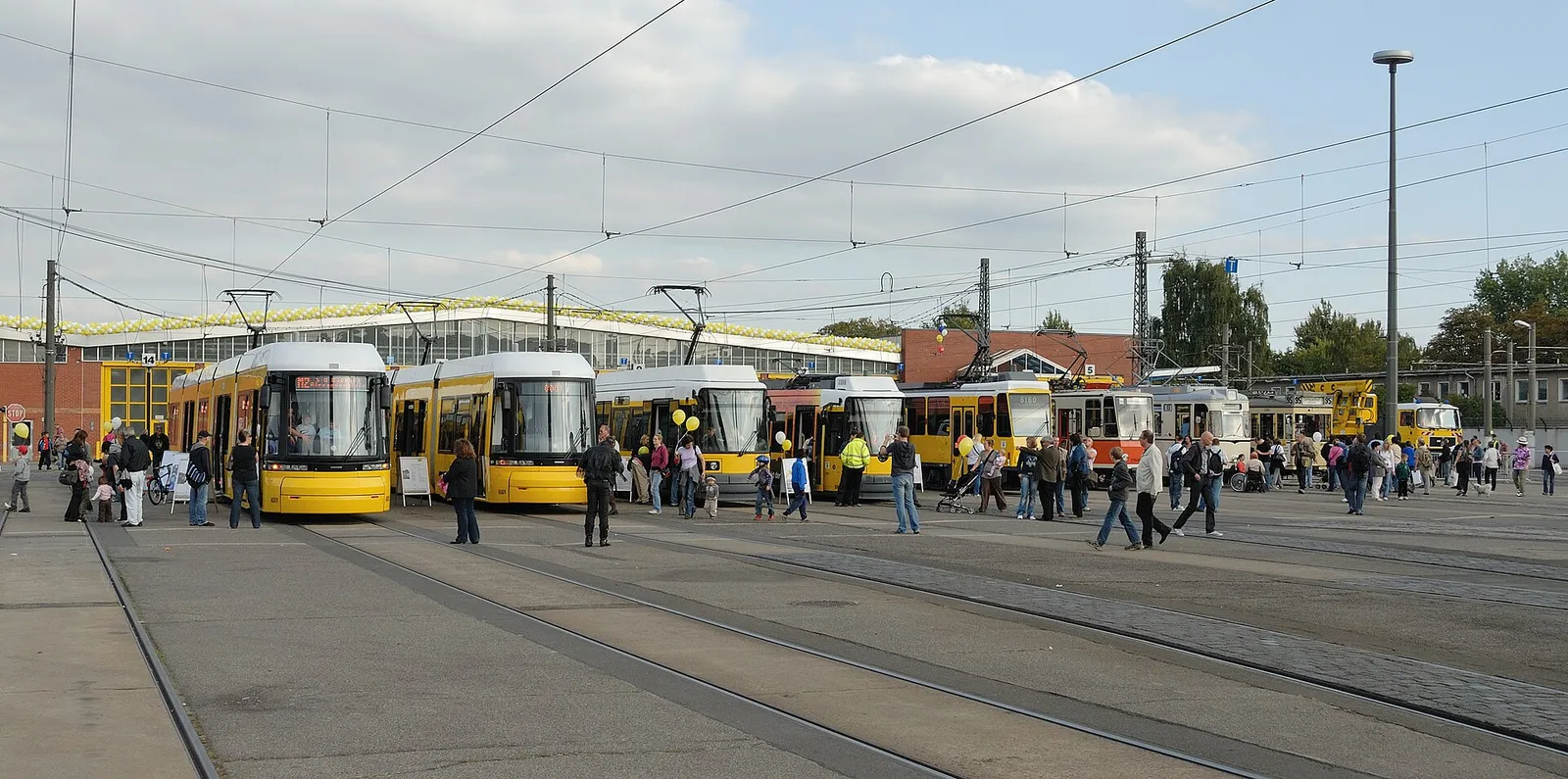 Straßenbahnen der BVG in Berlin (Symbolbild)