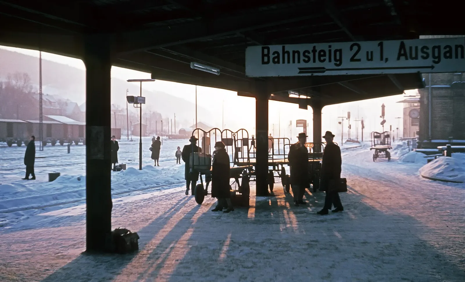 Ein Bahnhof (Symbolbild)