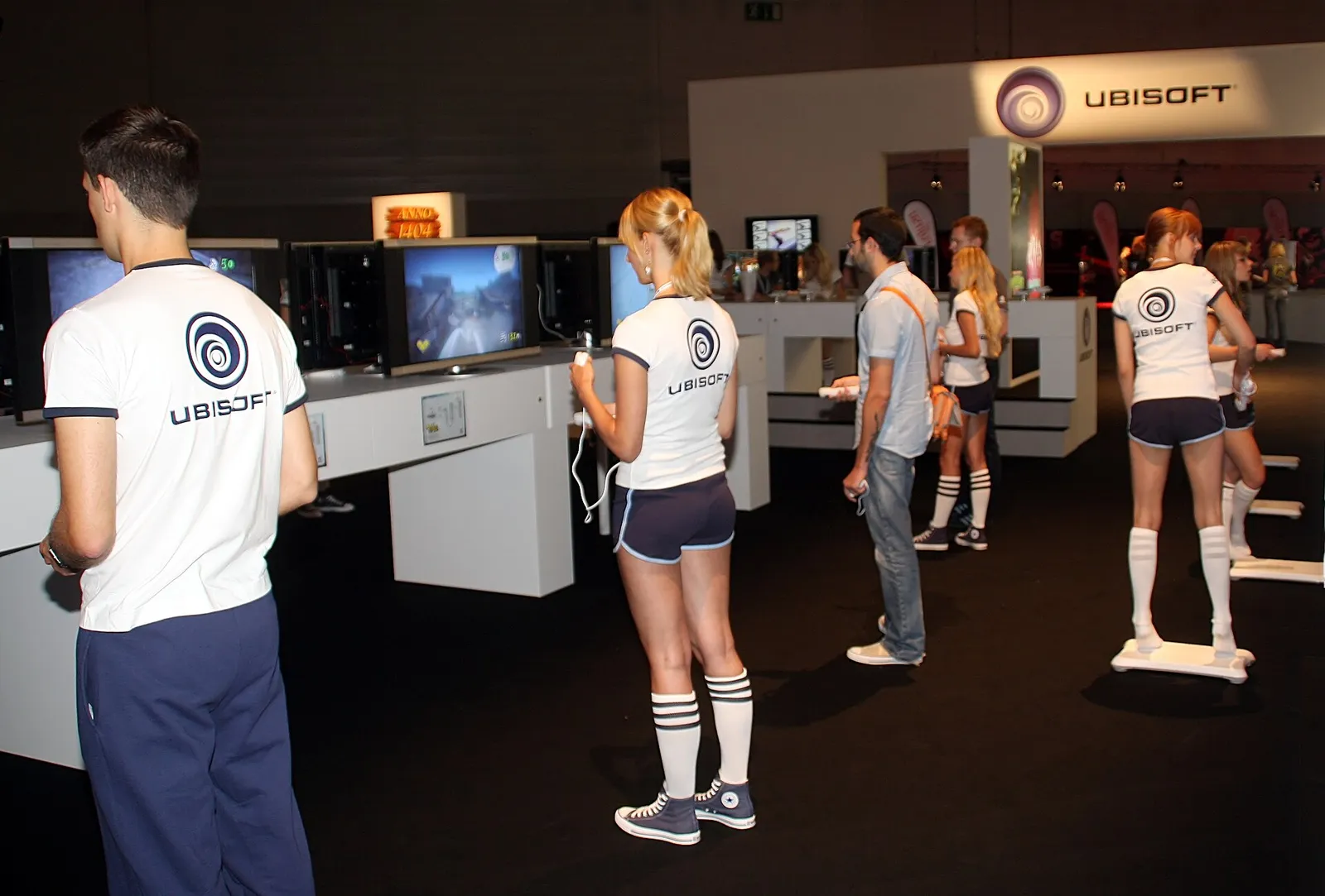 Ein Messestand von Ubisoft (Archivbild)