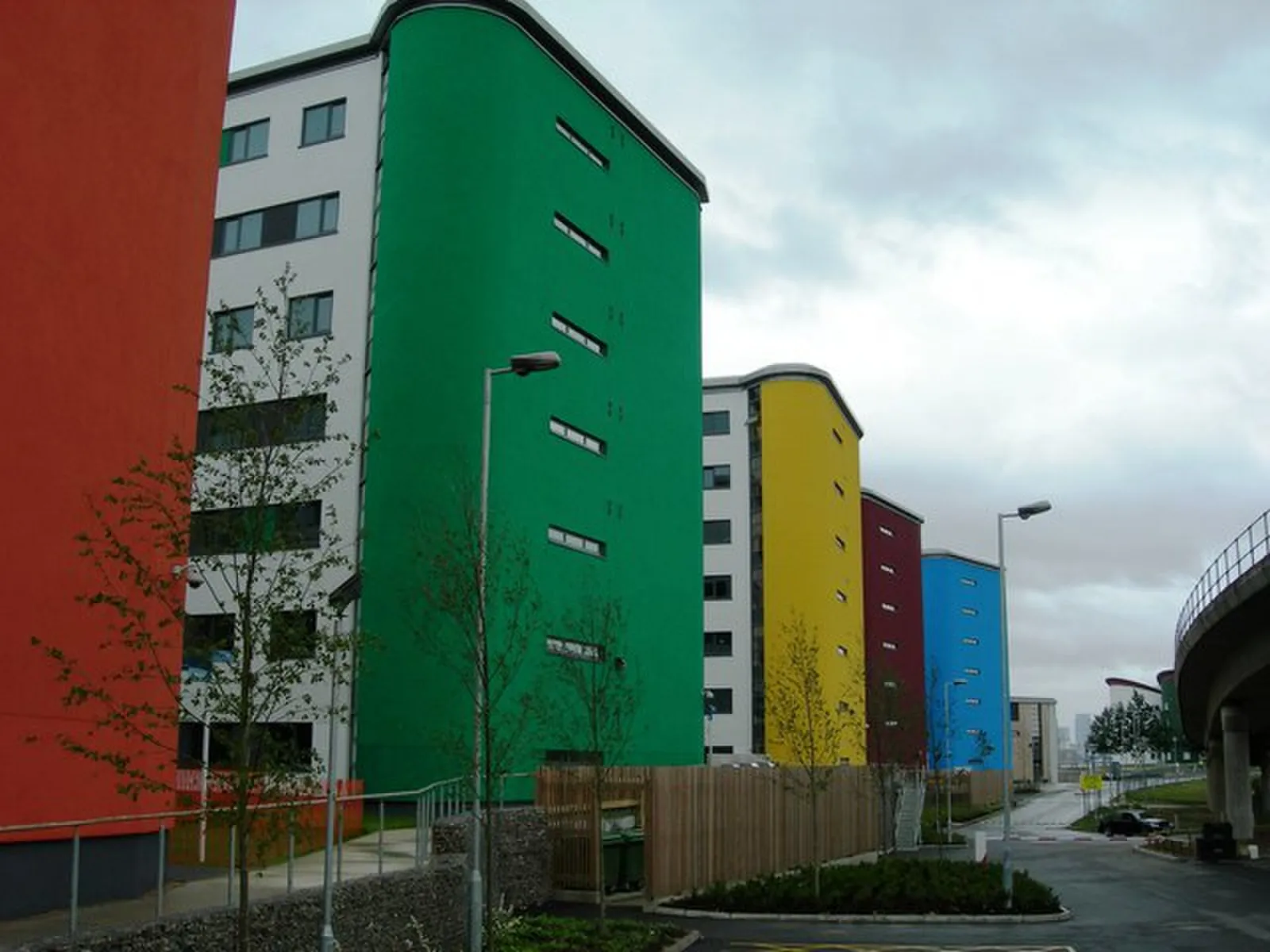 Studentenwohnungen an einer britischen Universität (Symbolbild)